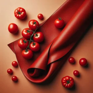 ⚠️ DEMO ⚠️ Tomaten Vegan Leren Stof